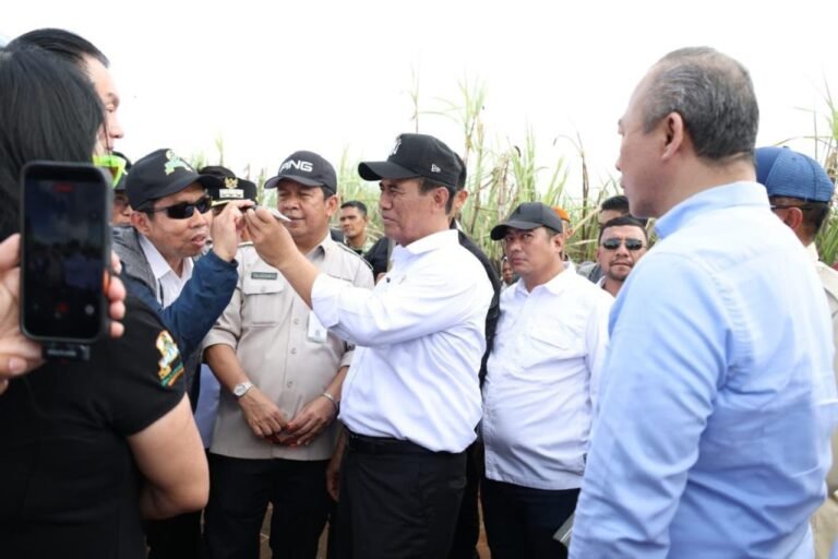 Kejar Swasembada Gula Dua Tahun, Mentan Amran Percepat Peremajaan dan Perluasan Tebu di Tulang Bawang